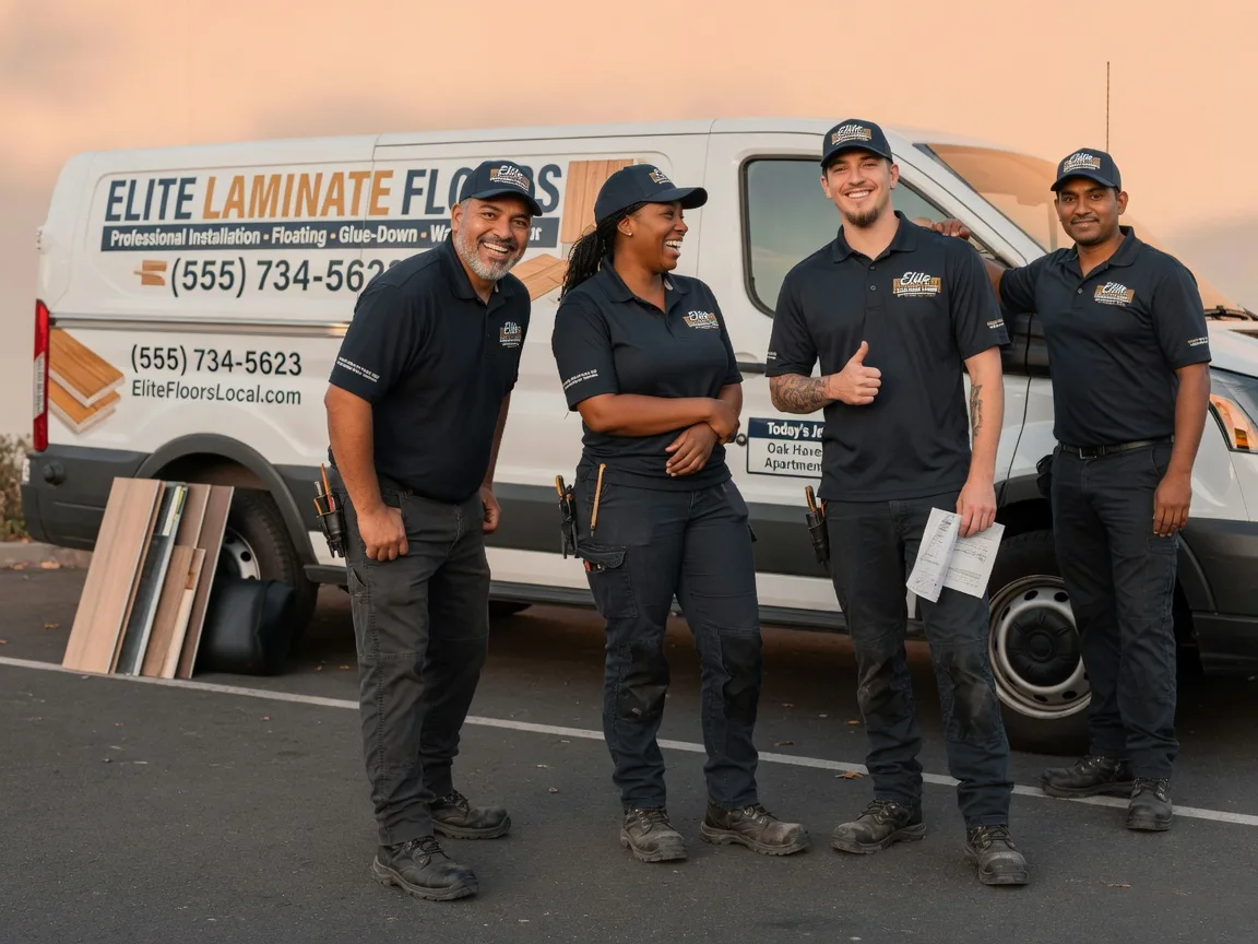 Laminate flooring installation company in Hanna City, IL